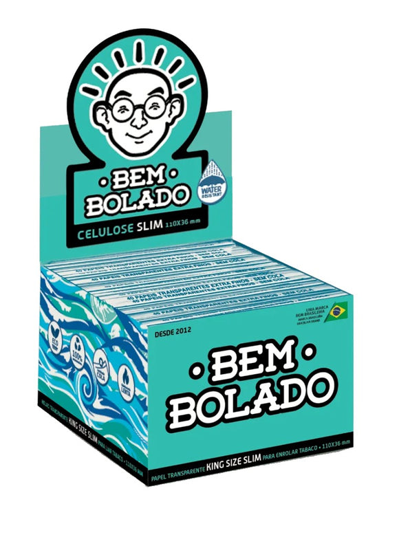 Seda Bem Bolado Celulose Slim KS - Display c/ 40 unid