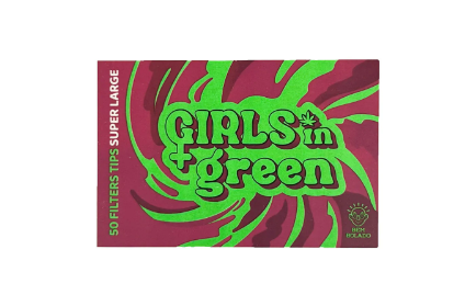 Piteira de Papel Bem Bolado Girls in Green Super Large (Unidade)