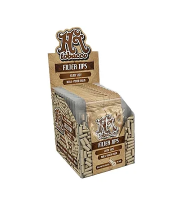 Filtro P/ Cigarro HI Tobacco Slim Bio 6x15MM (Display c/ 10 bags)