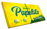 Seda Papelito Tradicional King Size Com Piteira e Bandeja (Display c/ 20 livretos)