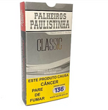 Palheiro Paulistinha Classic c/ Filtro (Display c/ 10 maços)