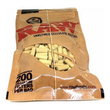 Filtro P/ Cigarro Raw Slim Celulose (Bag com 200)
