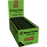 Caixa De Piteira Papel Black Trunk Small 15mm Brown (c/ 20un)