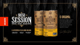 Kit Sasso Session Tabaco Virginia Blend Extra Suave + Seda + Filtro - Display c/ 6 unid