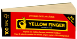 Caixa De Piteira Yellow Finger Big Brown (25 Unid)