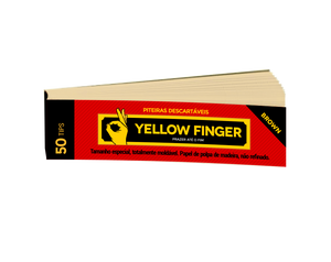 Piteira Yellow Finger Brown (Unidade)