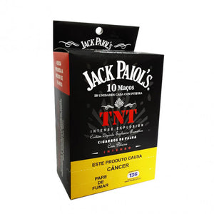 Palheiro Jack Paiols TNT c/ Piteira - Display c/ 10 maços