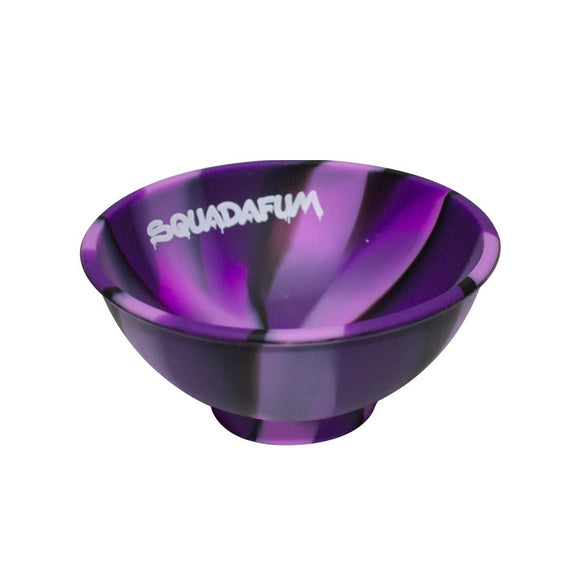 Cuia De Silicone Squadafum - Roxo/Preto