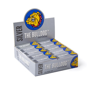 Piteira de Papel The Bulldog Amsterdam Silver (Cx c/ 50un)